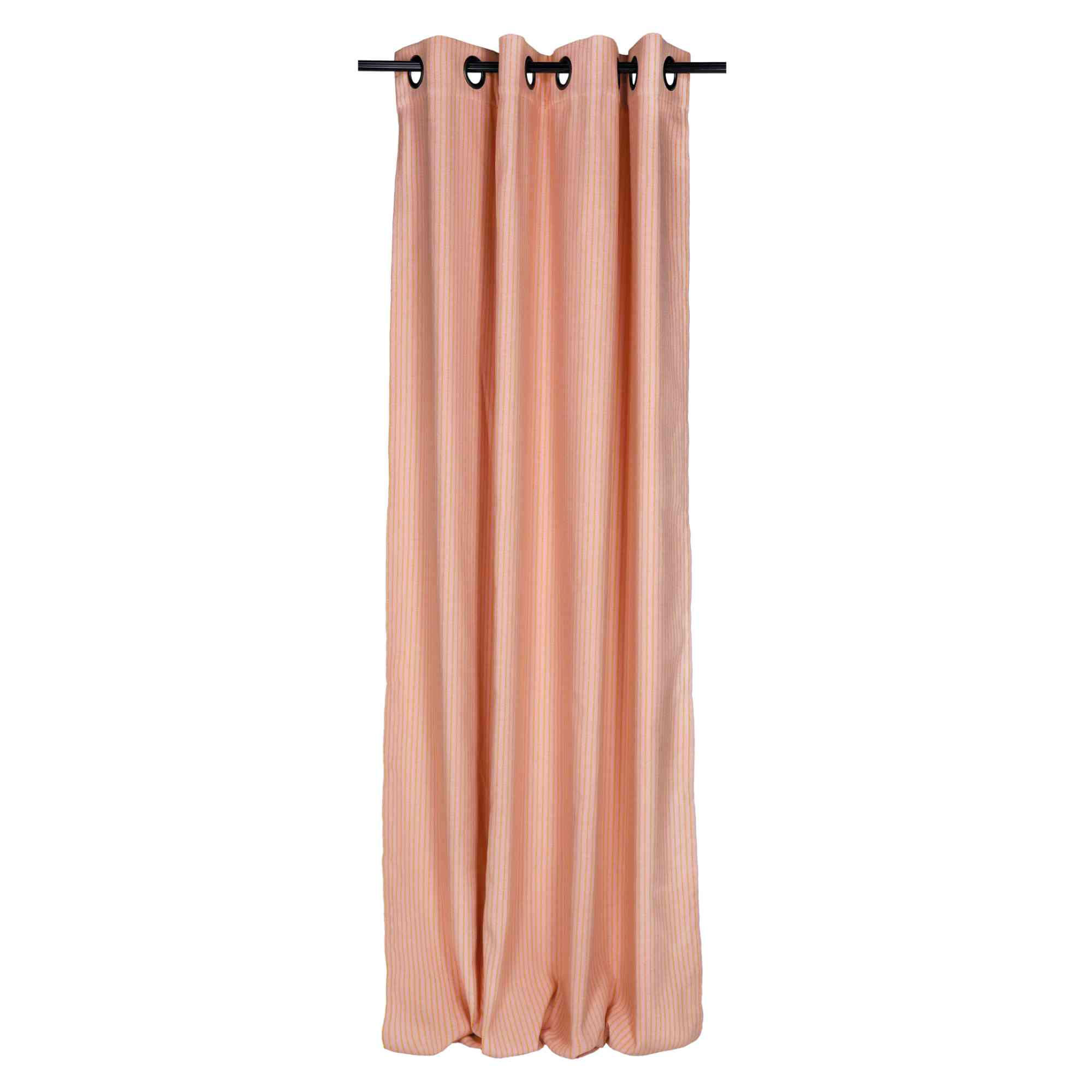 ÖSENVORHANG FUN - Rosa, Textil (140/1/250cm) - Esprit