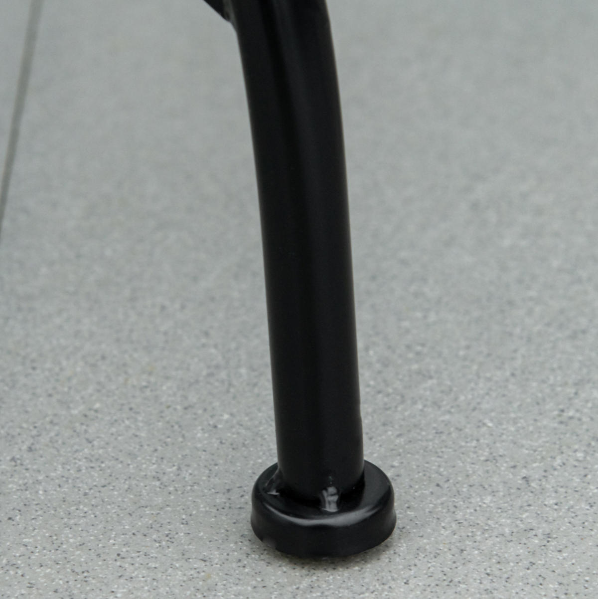 GARTENTISCH Ø60x71 cm Schwarze mit Mosaikplatte & Metallgestell - Naturfarben, Keramik (60/60/71cm) - Modfu
