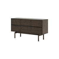 SIDEBOARD Celeste, Braune Massiveiche - Braun, Holz (45/82/150cm) - WOODEK