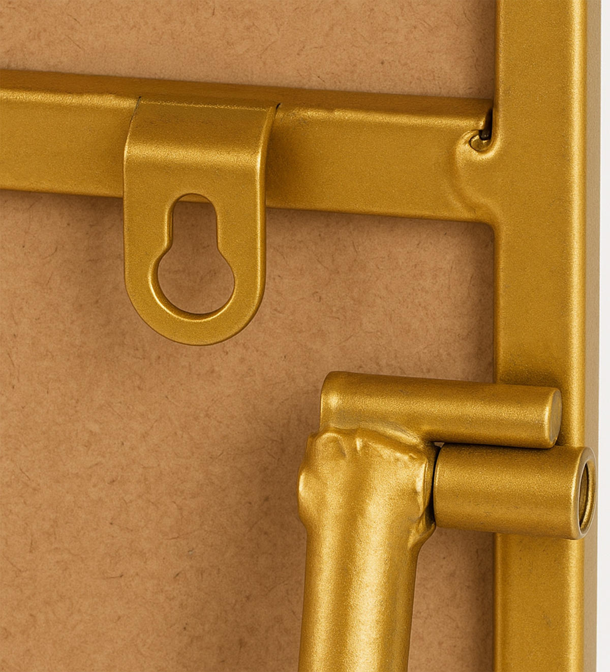 STANDSPIEGEL Murcia Glas Gold glanz Ganzkörperspiegel - Goldfarben, Glas (50/150/3cm) - DELUKE