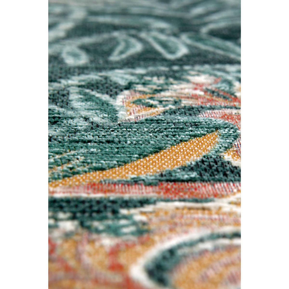 TEPPICH Nona prusse 67 x 200 x 1 cm - Blau, Textil (67/200cm) - Vivaraise