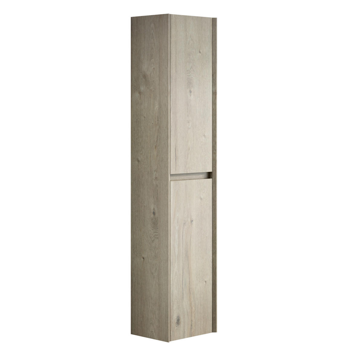 MIDISCHRANK 140x24x30cm Creme, aus Sperrholz mit verstecktem Griff - Creme, Holzwerkstoff (140/30/24cm) - Modfu