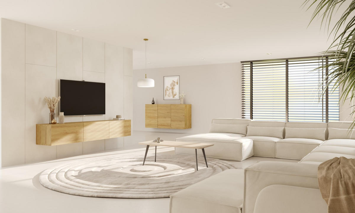 KOMMODE Dallas 160/60/35 - Eichefarben, Holzwerkstoff (160/60/35cm) - RAUMHIRSCH FURNITURE