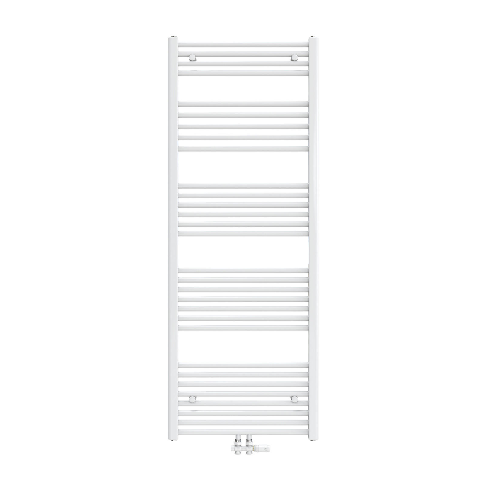 HEIZKÖRPER Handtuchheizkörper wasserführend 160/60/3 cm - Weiß, Metall (60/160/3cm) - EMKE