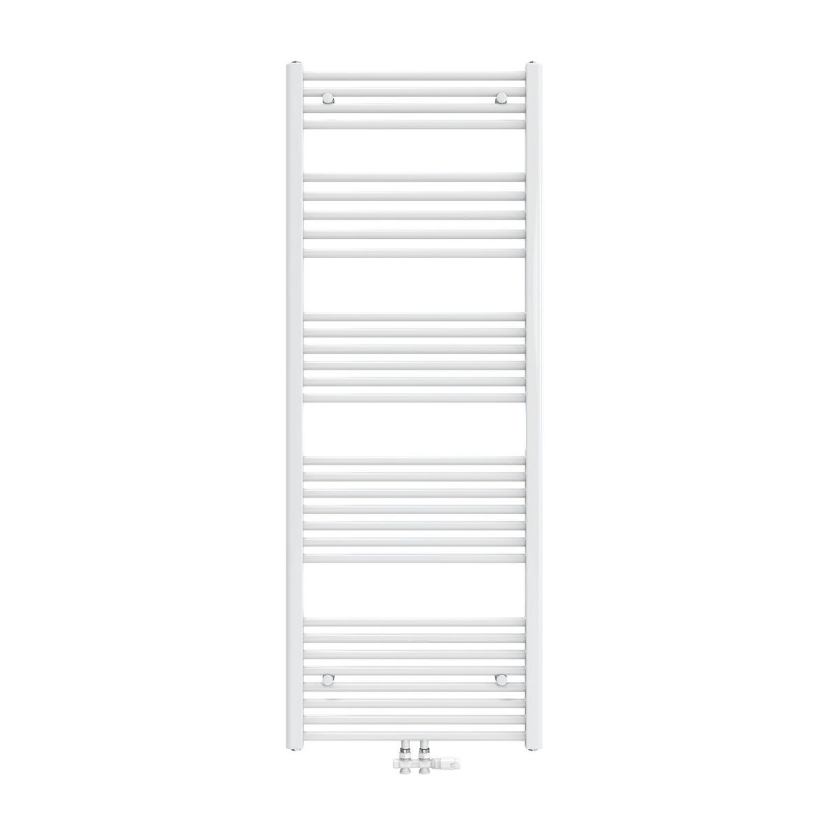HEIZKÖRPER Handtuchheizkörper wasserführend 160/60/3 cm - Weiß, Metall (60/160/3cm) - EMKE