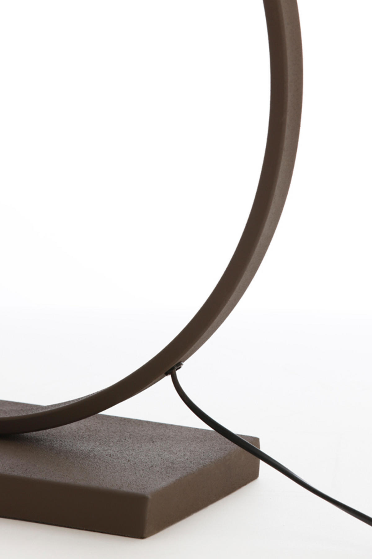 LAMPENFUSS Liva Braun Ø50/64 cm - Braun, Metall (50/15/59cm) - Light & Living