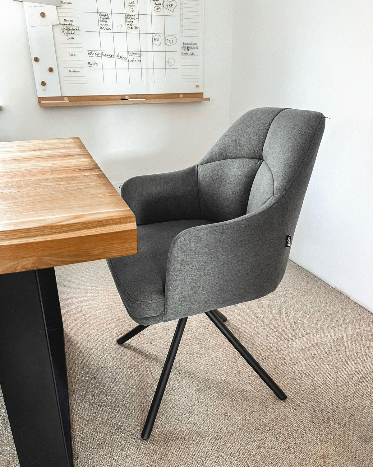 JÍDELNÍ ŽIDLE sada 2 ks Zelená Mira - černá/zelená barva, textil (56/84/60cm) - Beliani
