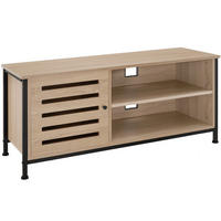 TV-BOARD Galway,110 x 41,5 x 50,5 cm,Industrial Holz hell, Eiche Sonoma - Naturfarben, Holzwerkstoff (41.5/50.5/110cm) - tectake