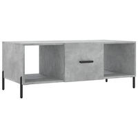 COUCHTISCH Betongrau 102x50x40 cm Holzwerkstoff - Grau, Holzwerkstoff (102/50/40cm) - furnicato