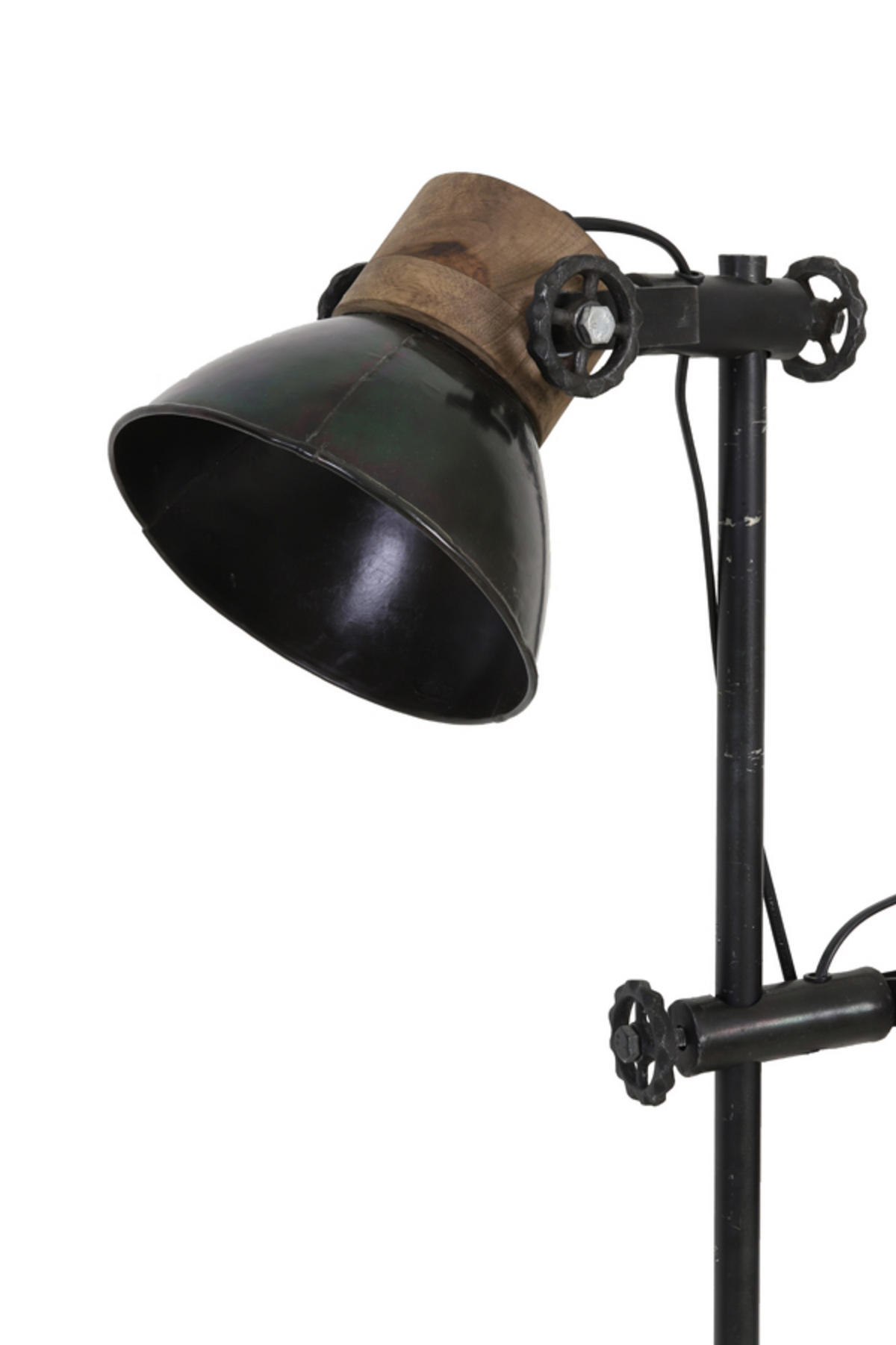 STEHLEUCHTE Jody Schwarz Ø40/165 cm - Schwarz, Metall (40/30/165cm) - Light & Living