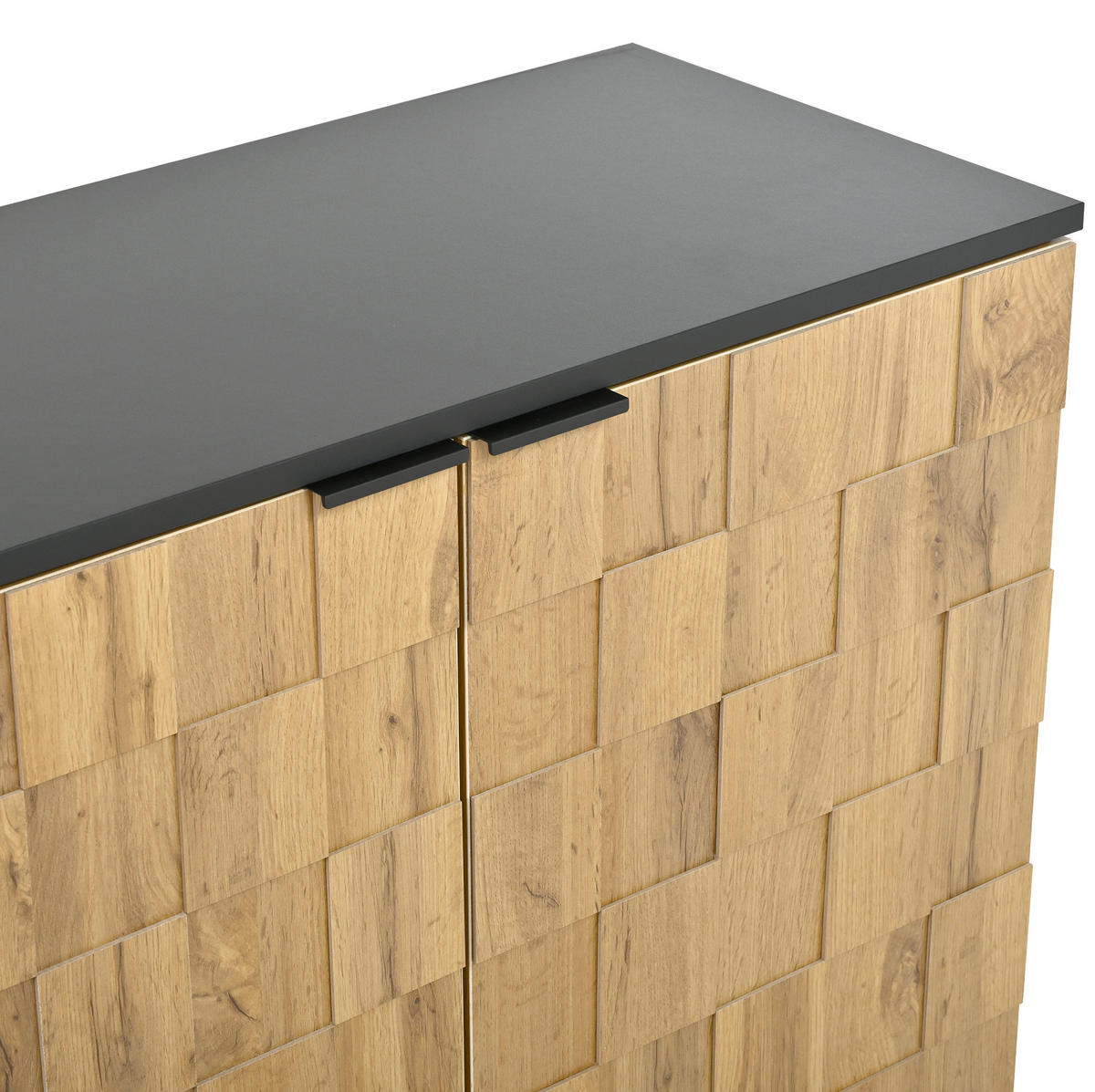 SCHUHSCHRANK 80/91,5/35 cm Natur aus Spanplatte mit höhenverstellbaren Fächern - Naturfarben, Holzwerkstoff (80/91/35cm) - OKMYHOME