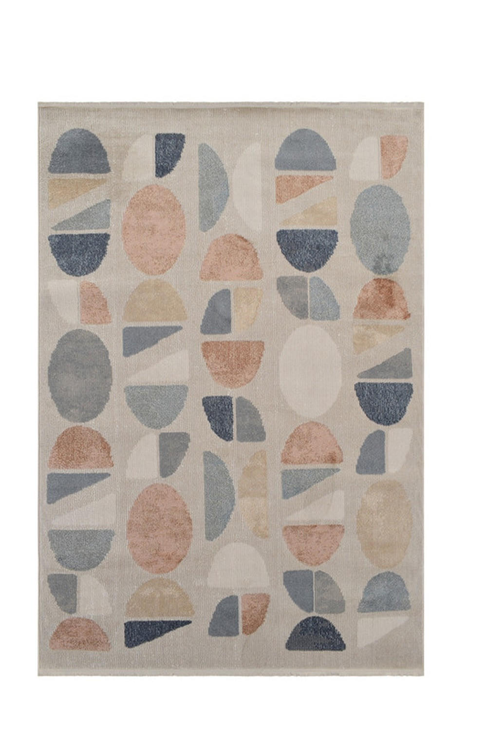 KURZFLOR-TEPPICH Savannah Blau/Grün 200x290 cm - Multicolor, Textil (200/290cm) - Vercai Rugs