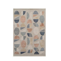 KURZFLOR-TEPPICH Savannah Blau/Grün 200x290 cm - Multicolor, Textil (200/290cm) - Vercai Rugs