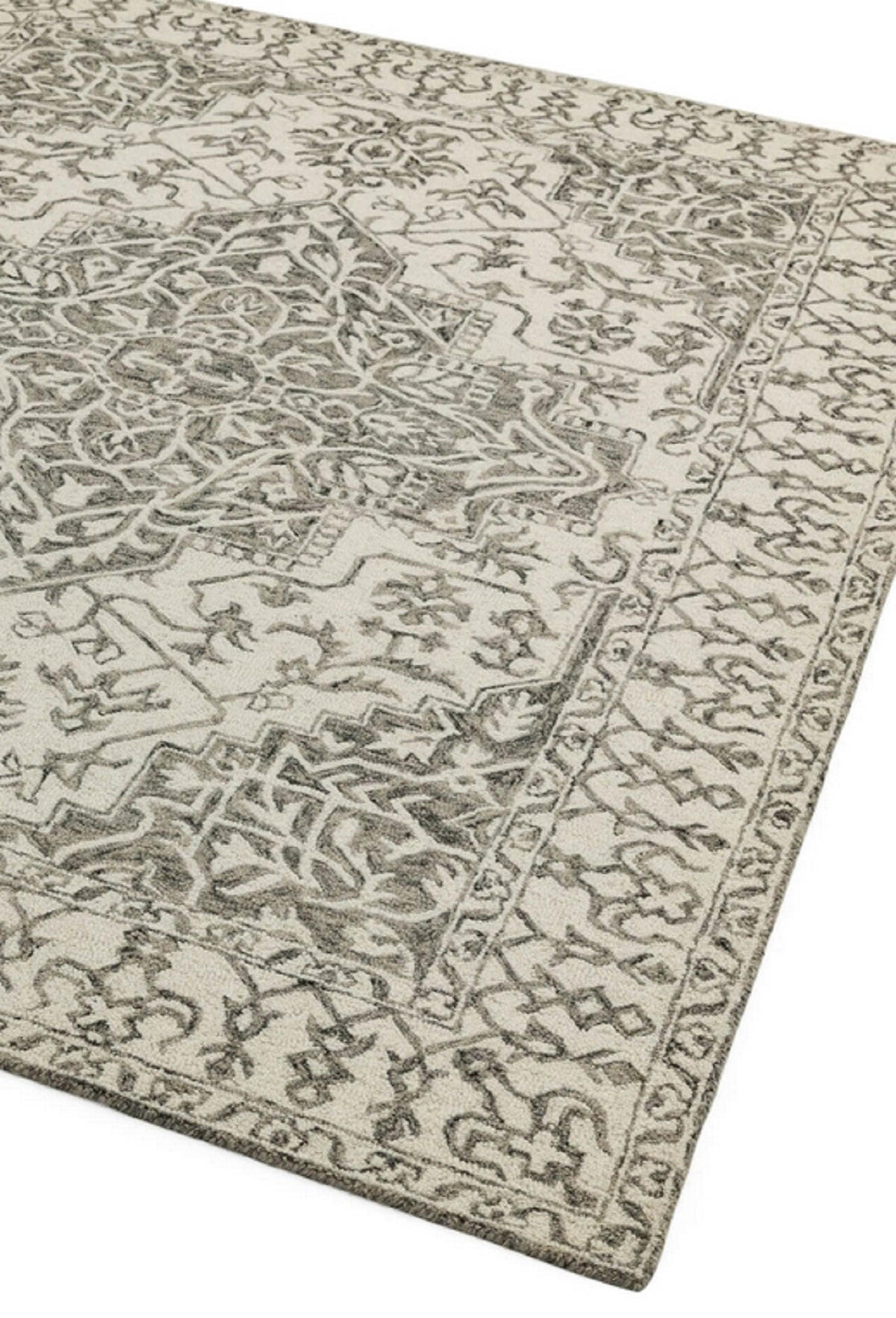 TEPPICH klassisch Wolle BONDI Beige 160x230 cm - Beige, Naturmaterialien (160/230cm) - Novatrend