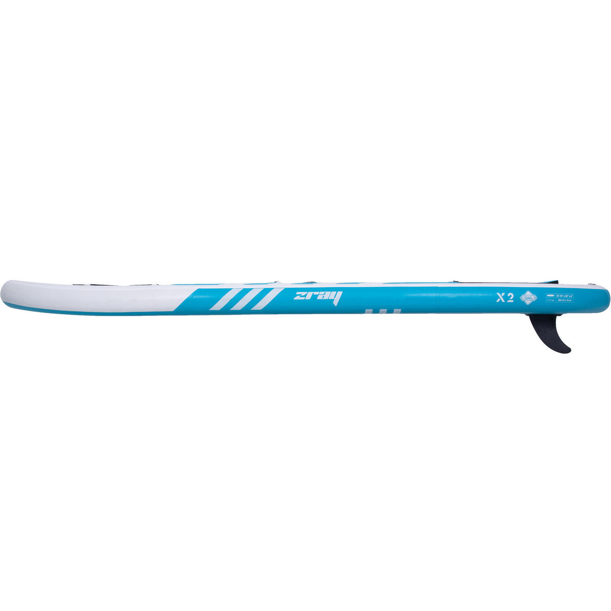 STAND-UP-PADDLE-BOARD X2 SUP Komplettset blau 330 x 81 x 15 cm mit Zubehör - Blau, Kunststoff (330/81/15cm) - Zray