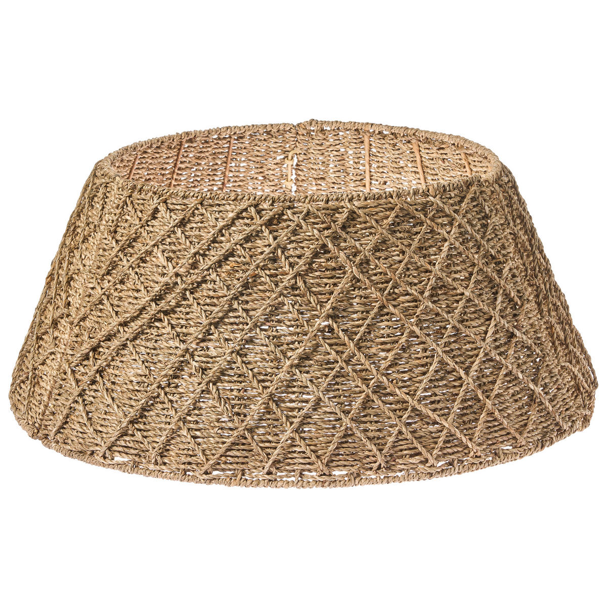 WEIHNACHTSBAUMKRAGEN 28 cm Naturfarben Bougie - Naturfarben, Naturmaterialien (28cm) - Beliani