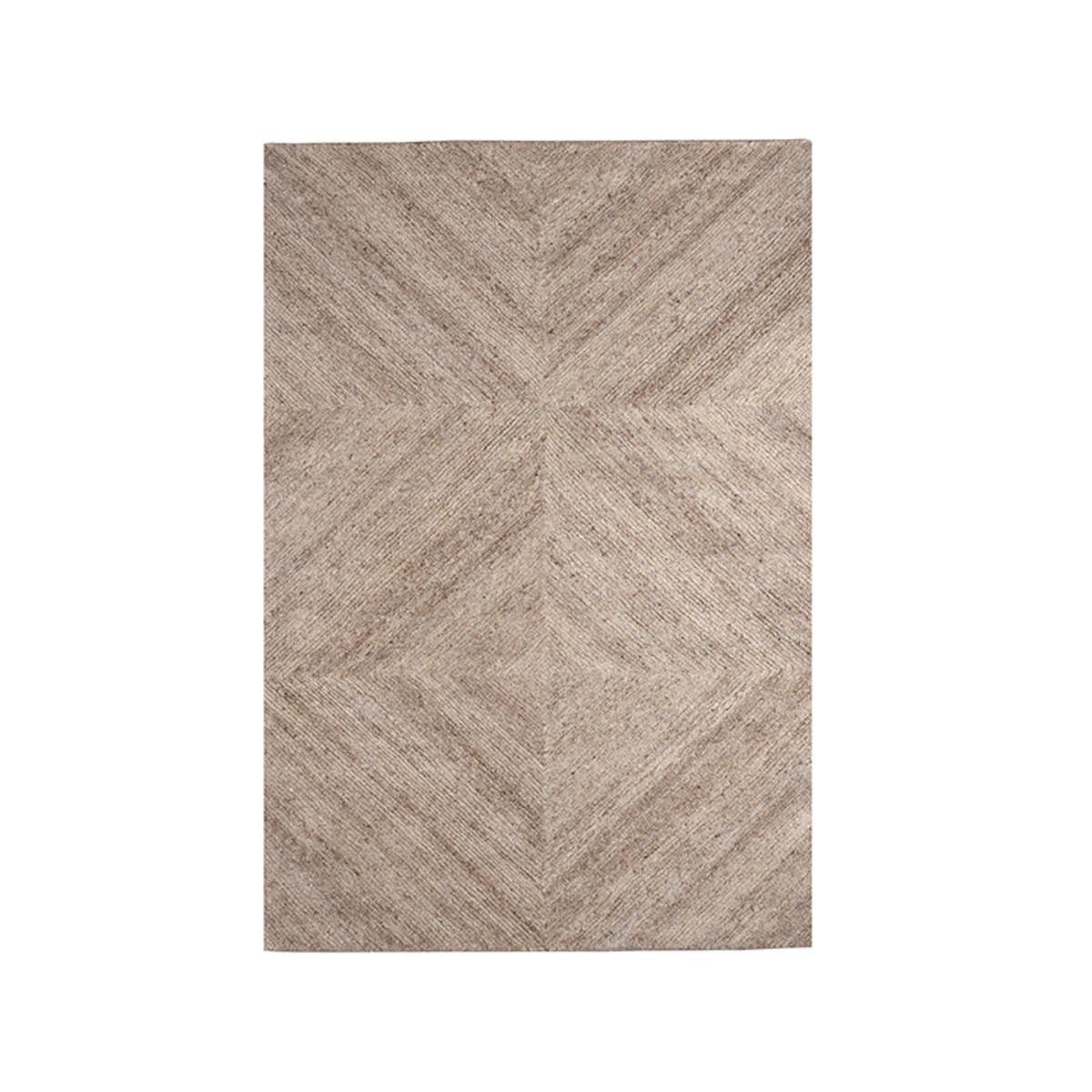 TEPPICH Blendy Taupe 160/230/1 cm - Taupe, Textil (230/160cm) - LABEL51