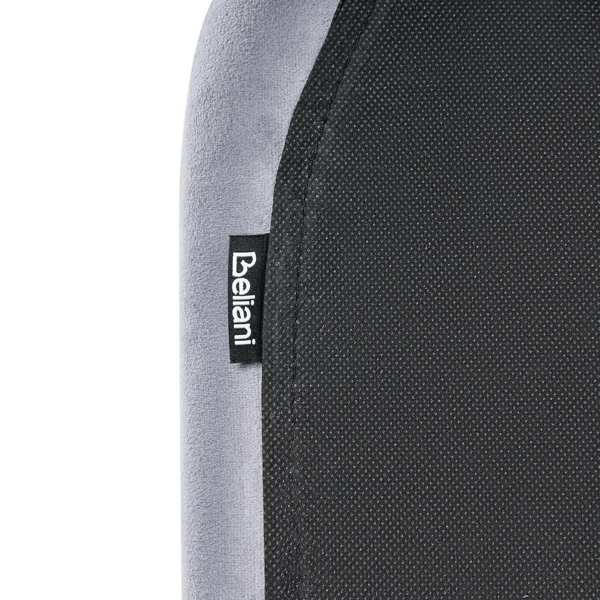 BETT mit Lattenrost 120/200 cm Samtstoff Grau Flayat - Grau, Textil (120/200cm) - Beliani