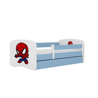 KINDERBETT Spiderman mit Schublade 160/80 90/61/164 - Blau, Holzwerkstoff (80/160cm) - RAUMHIRSCH FURNITURE