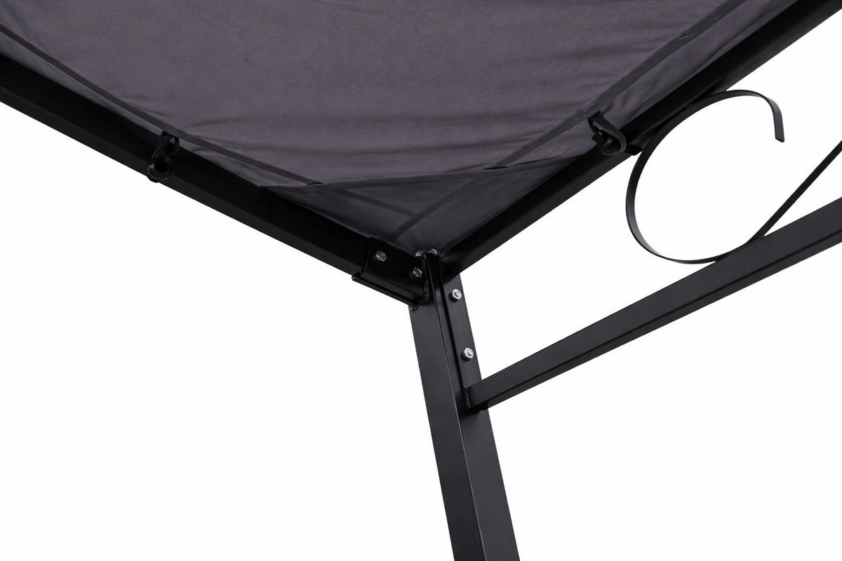 PERGOLA ERSATZDACH 250/300 cm Grau - Grau, Textil (296/1/260cm) - QUICK STAR