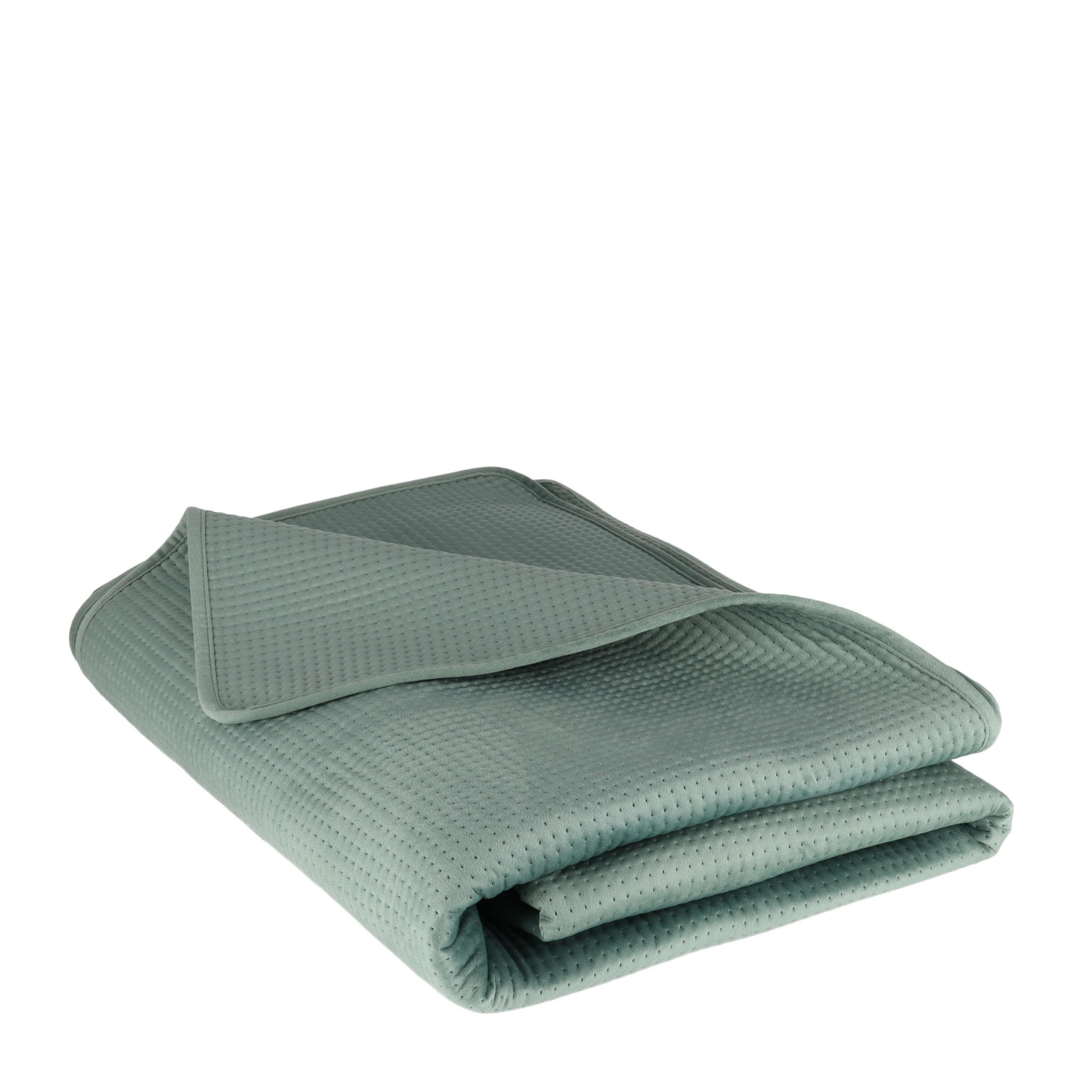 TAGESDECKE Pontoso - Grün, Textil (200/220cm) - home&you