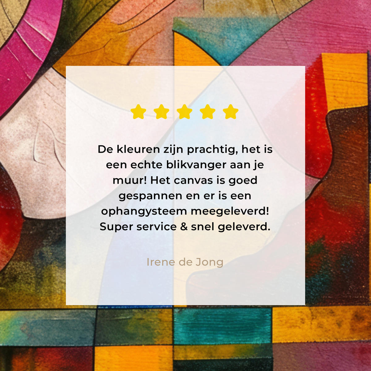 LEINWANDBILD Kunst - Abstrakt - Modern Room Decor 30x40 cm - Gelb, Textil (30/40cm) - MuchoWow