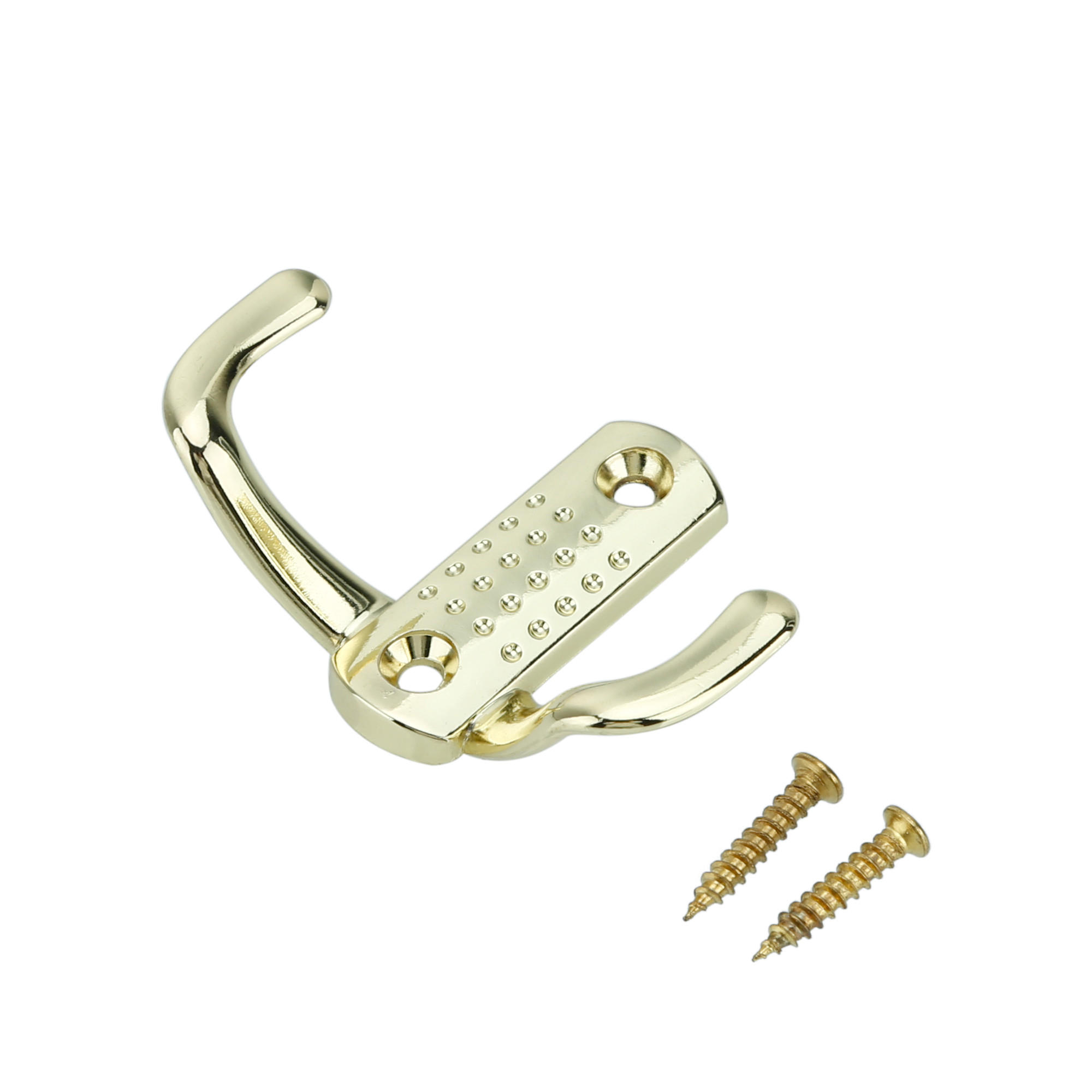 KLEIDERHAKEN 7 / 4.7 cm - Goldfarben, Metall (1.69/4.7/7cm) - Intirilife