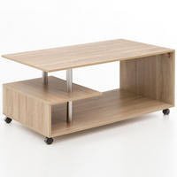 COUCHTISCH eckig BLEDORA - Sonoma Eiche, Holzwerkstoff (105/60/48.5cm) - tinkaro