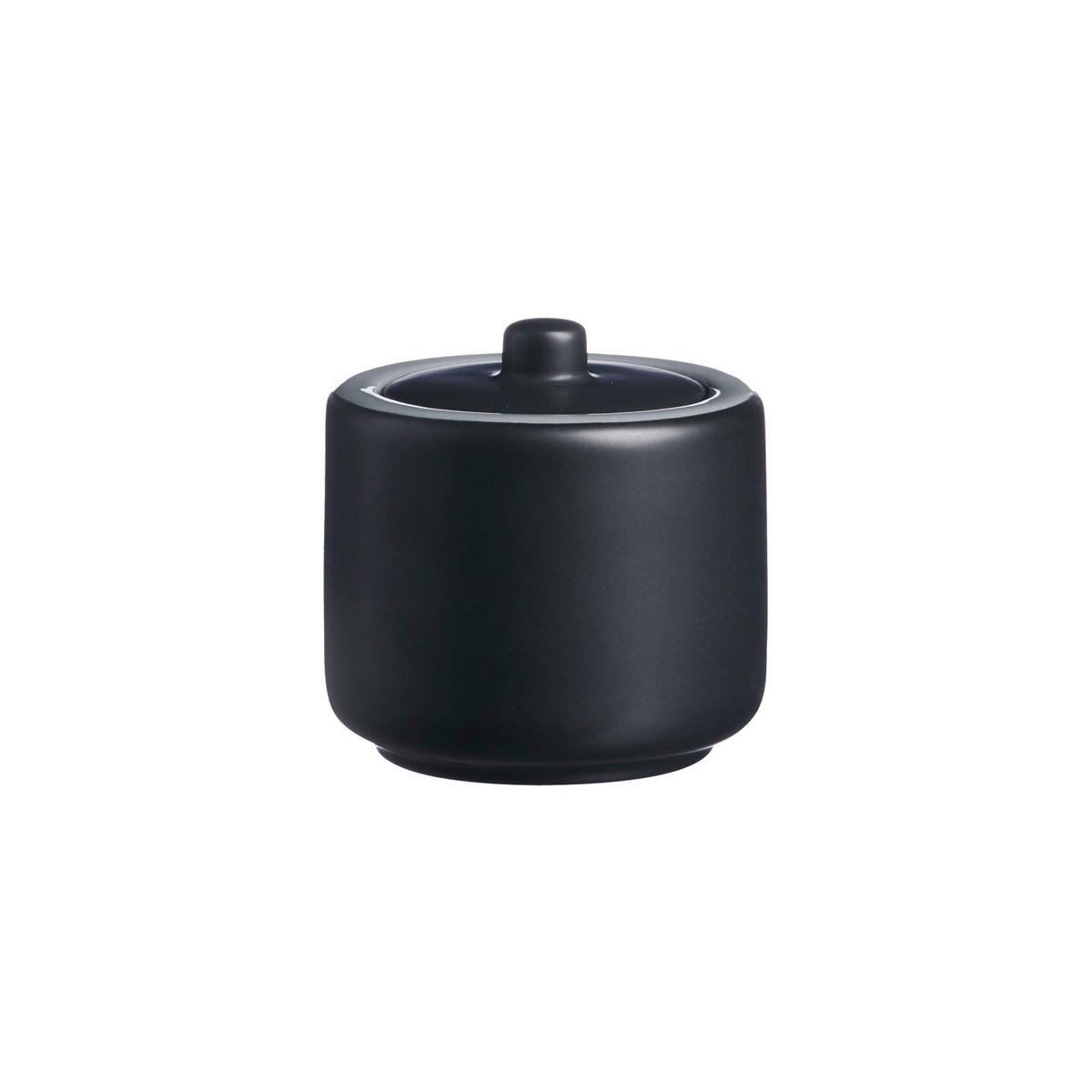 TEEZUBEHÖR SET Jasper Schwarz - Schwarz, Keramik (0.001L) - Ritzenhoff Breker