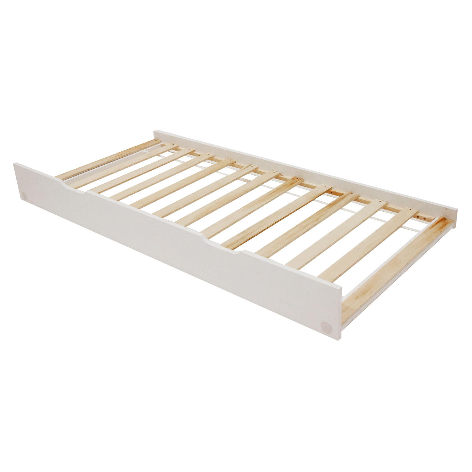 BETTSCHUBLADE Marceau Weiß 190/94/21.5 cm - Weiß, Holz - Happy Garden