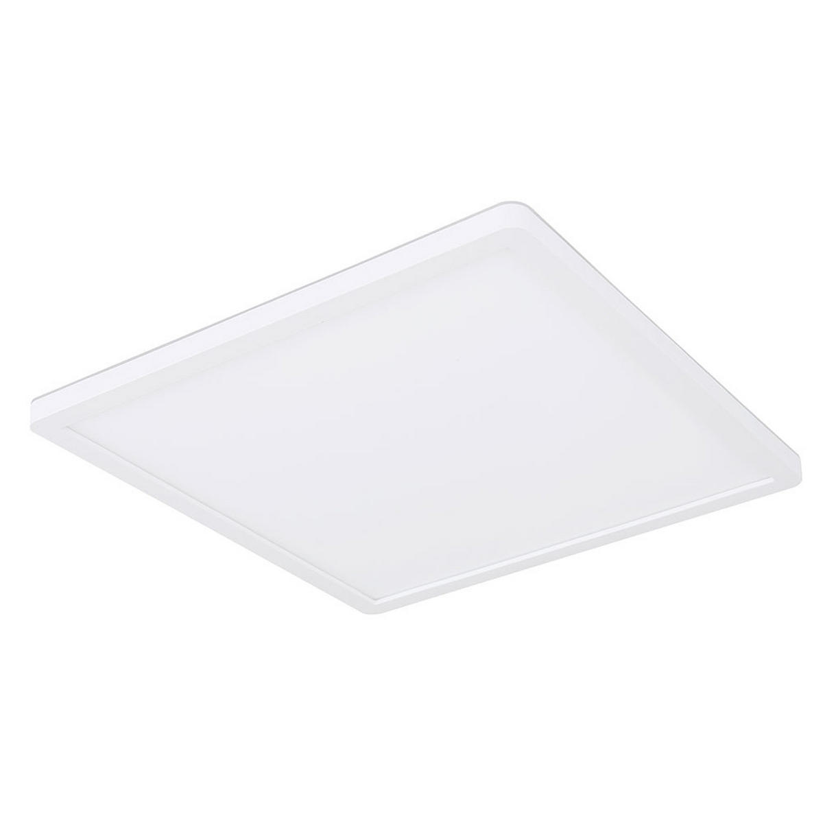 LED DECKENLEUCHTE SAPANA Weiß Kunststoff - Weiß, Kunststoff (29.4/29.4/2.5cm) - Globo Lighting