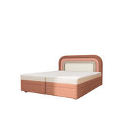 BOXBETT - Bett 10 NEST - Aragon - 160x200 cm - Stilvolles Kopfteil als eleganter Blickfang - Kupferfarben, Holz (160/200cm) - ROYAL24_MARKT