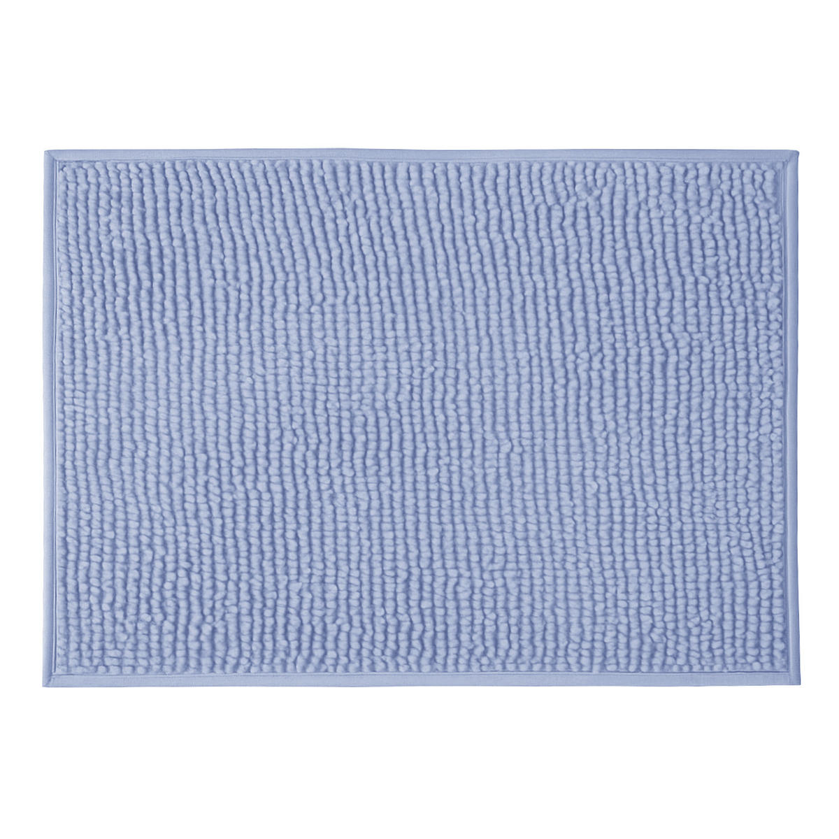 BADEMATTE Chenille 60x90cm Hellblau - Hellblau, Textil (90/60cm) - Bestlivings