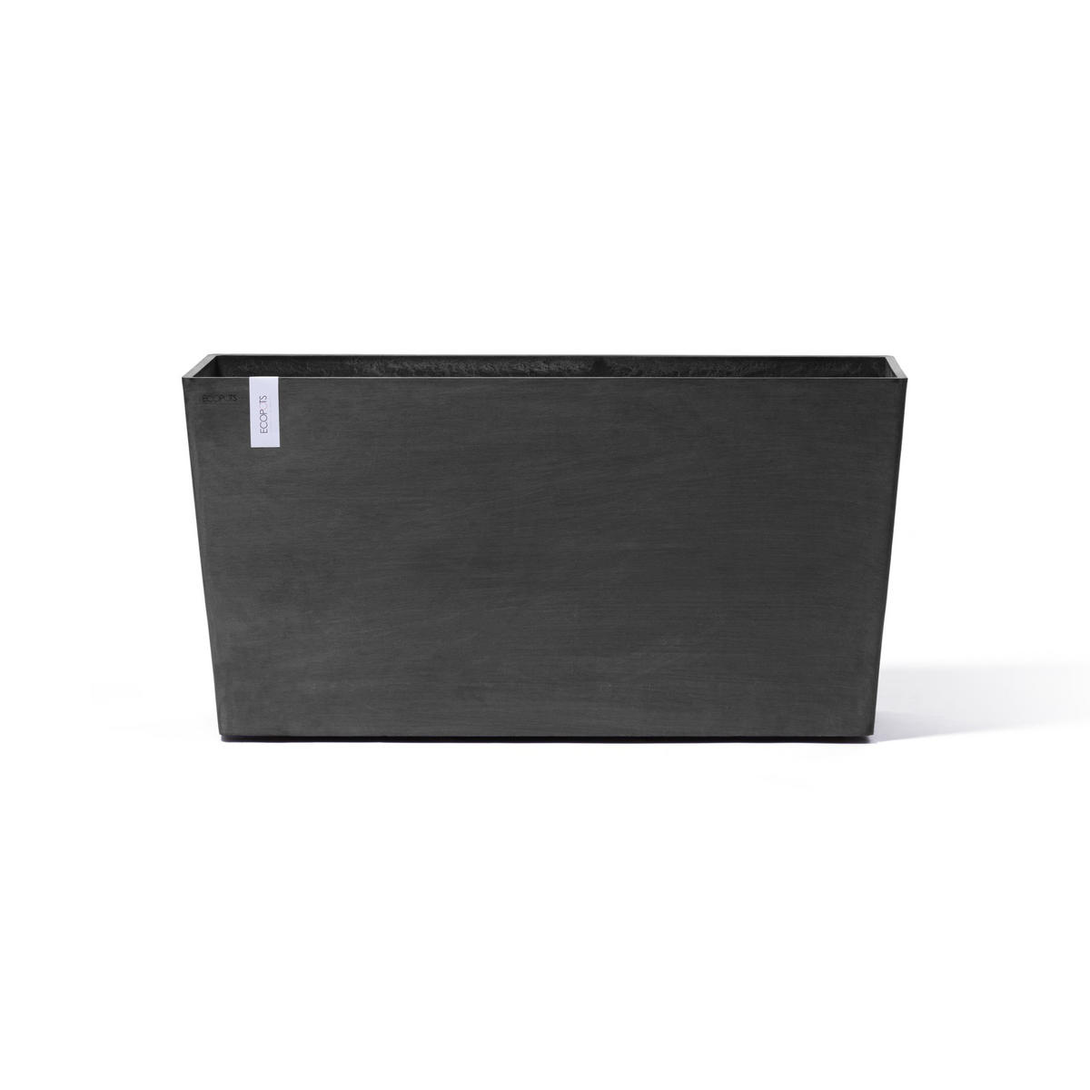 BLUMENTOPF Paris Wheels 100,5/39,6/51,8 cm Dunkelgrau - Dunkelgrau, Kunststoff (100.5/51.8cm) - Ecopots