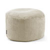 POUF Cord Der Faule Lenz - Beige, Textil (50/30/50cm) - Mokebo