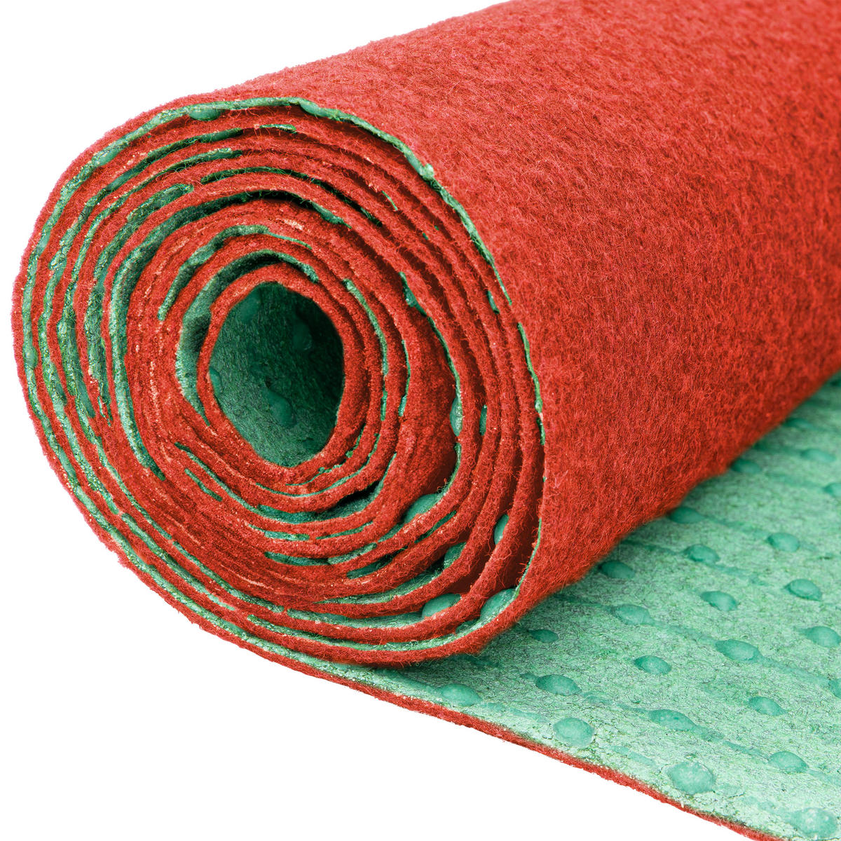 RASENTEPPICH PEMBA Rot 200/360 cm - Rot, Textil (200/360cm) - Tapiso