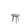 BEISTELLTISCH Puno Schwarz 48/32/37 cm - Schwarz, Metall (48/32/37cm) - Light & Living