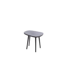 BEISTELLTISCH Puno Schwarz 48/32/37 cm - Schwarz, Metall (48/32/37cm) - Light & Living