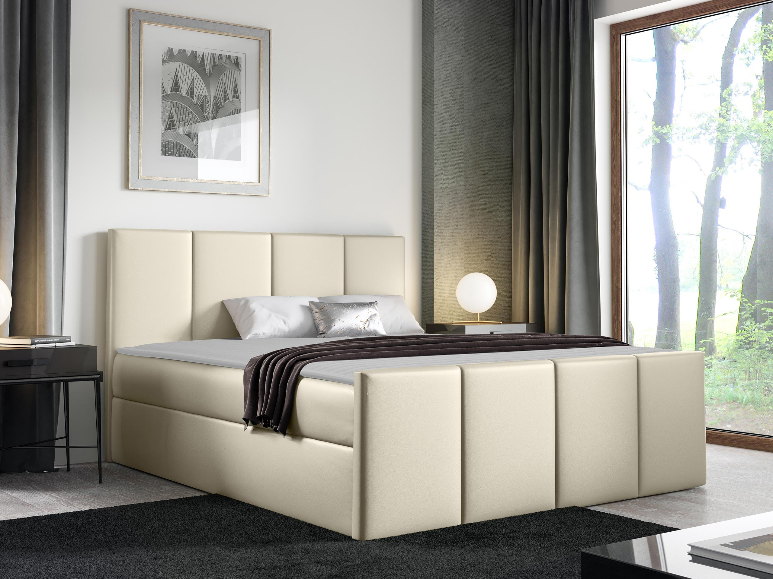 BOXBETT Lars - Naturfarben, Holz (120/200cm) - MIRJAN24