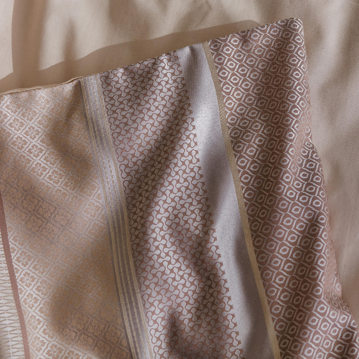 BETTWÄSCHE Gwanda - Beige, Textil (160/200cm) - home&you