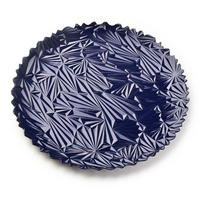 UNTERSETZER Blanche Colours Blau 33/33/2 cm Kunstoff - Dunkelblau, Kunststoff (2cm) - Mondex