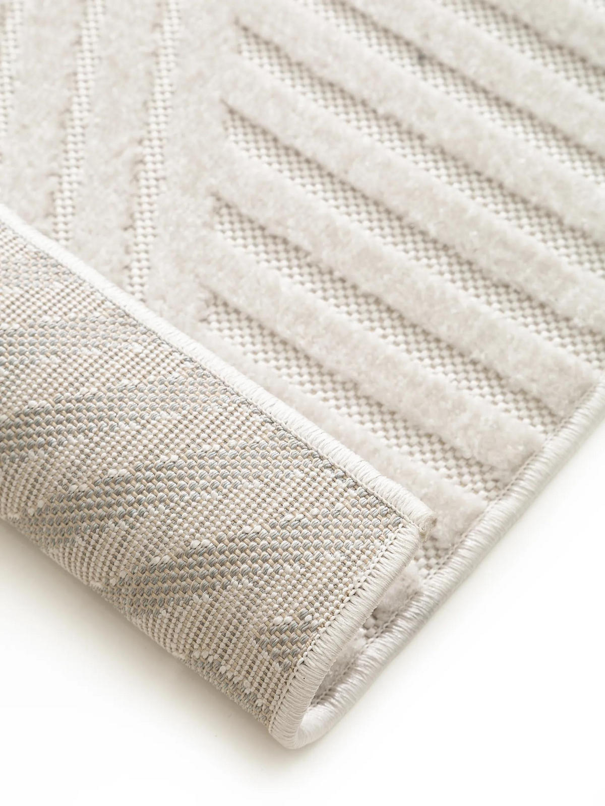 VNITŘNÍ a venkovní koberec Mars Krémová 80x150 cm - krémová, textil/přírodní materiály (80/150cm) - benuta Pop