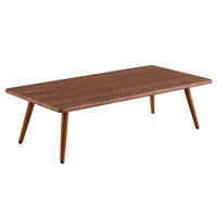 COUCHTISCH, Braun - Braun, Holz (120/60/33cm) - Oviala