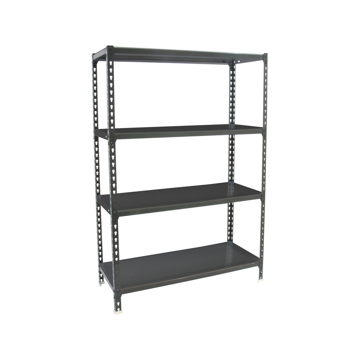 SCHWERLASTREGAL Mid Metal Shark HxBxT 150 x 80 x 50 cm Fachlast 180 kg Anthrazit - Anthrazit, Metall (80/150/50cm) - PROREGAL