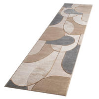KURZFLORTEPPICH 80/300 cm Tuana 220 - Grau, Kunststoff (80/300cm) - Paco Home