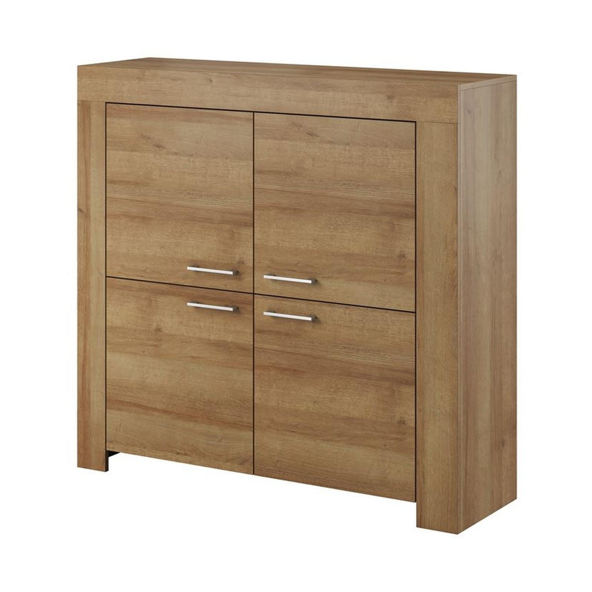 KOMMODE – SK120 – 120 cm – Sky – Eichefarben - Eichefarben, Holzwerkstoff (120/117/37cm) - hi-markt