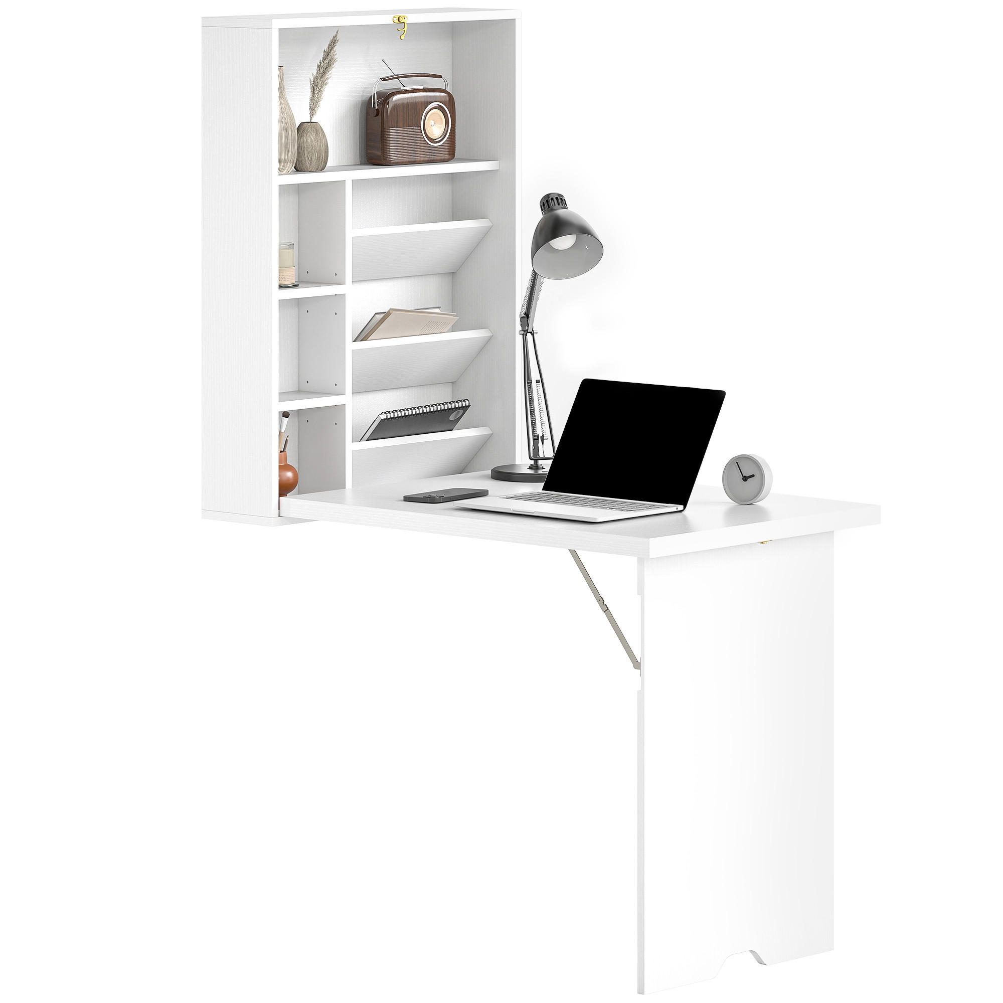 BÜROTISCH Weiß 1 Stück - Weiß, Holzwerkstoff (60/147/93.8cm) - GiPP