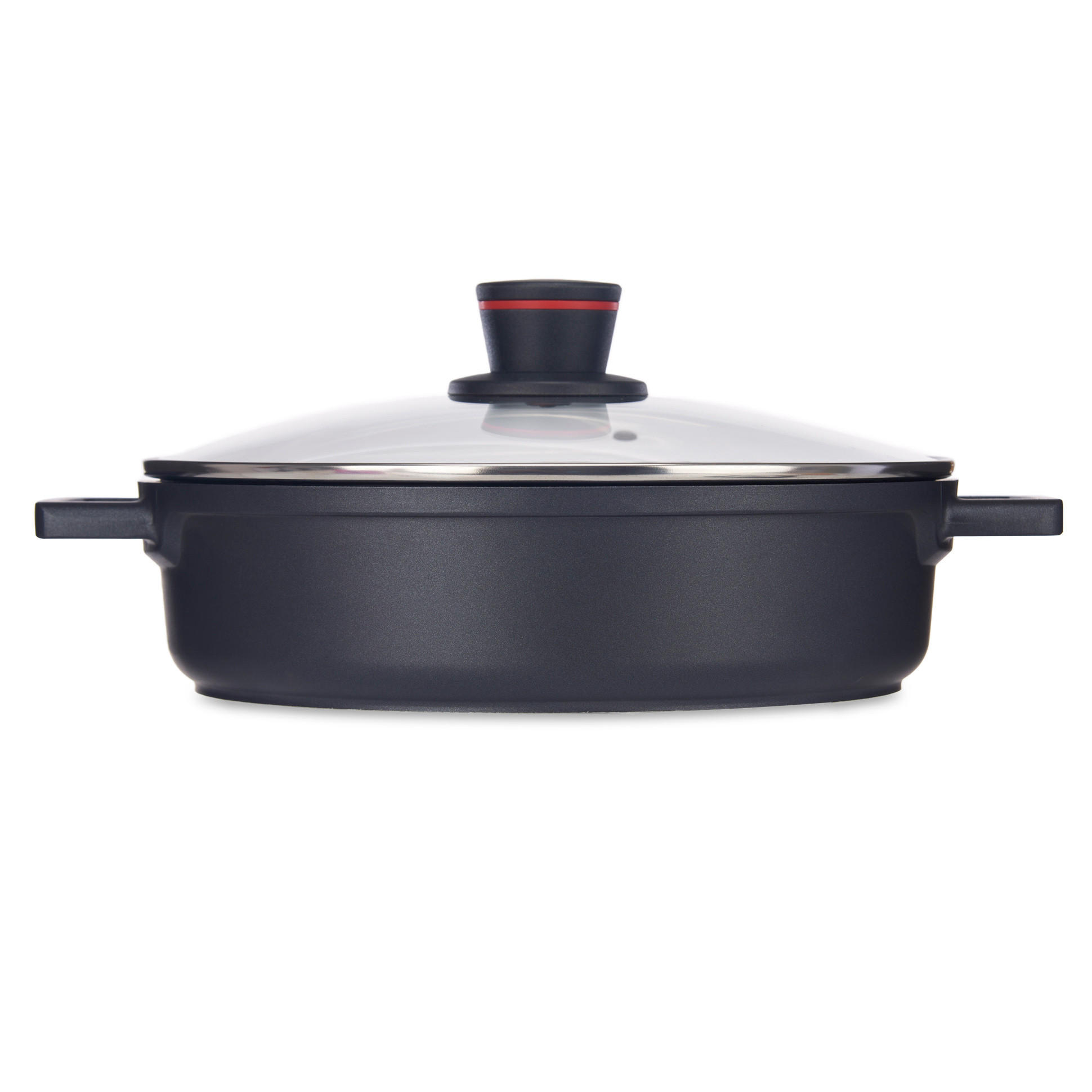 TOPF Molten Ø 28 cm - Schwarz, Metall (36.5cm) - Kinvara