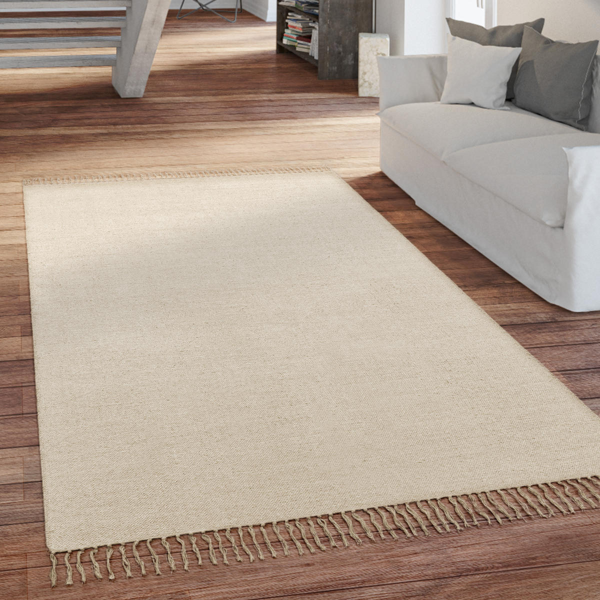 KURZFLORTEPPICH 80/250 cm Summer Breeze 350 - Beige, Textil (80/250cm) - Paco Home