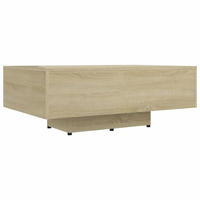 COUCHTISCH Sonoma-Eiche 85x55x31 cm Holzwerkstoff - Hellbraun, Holzwerkstoff (85/55/31cm) - furnicato